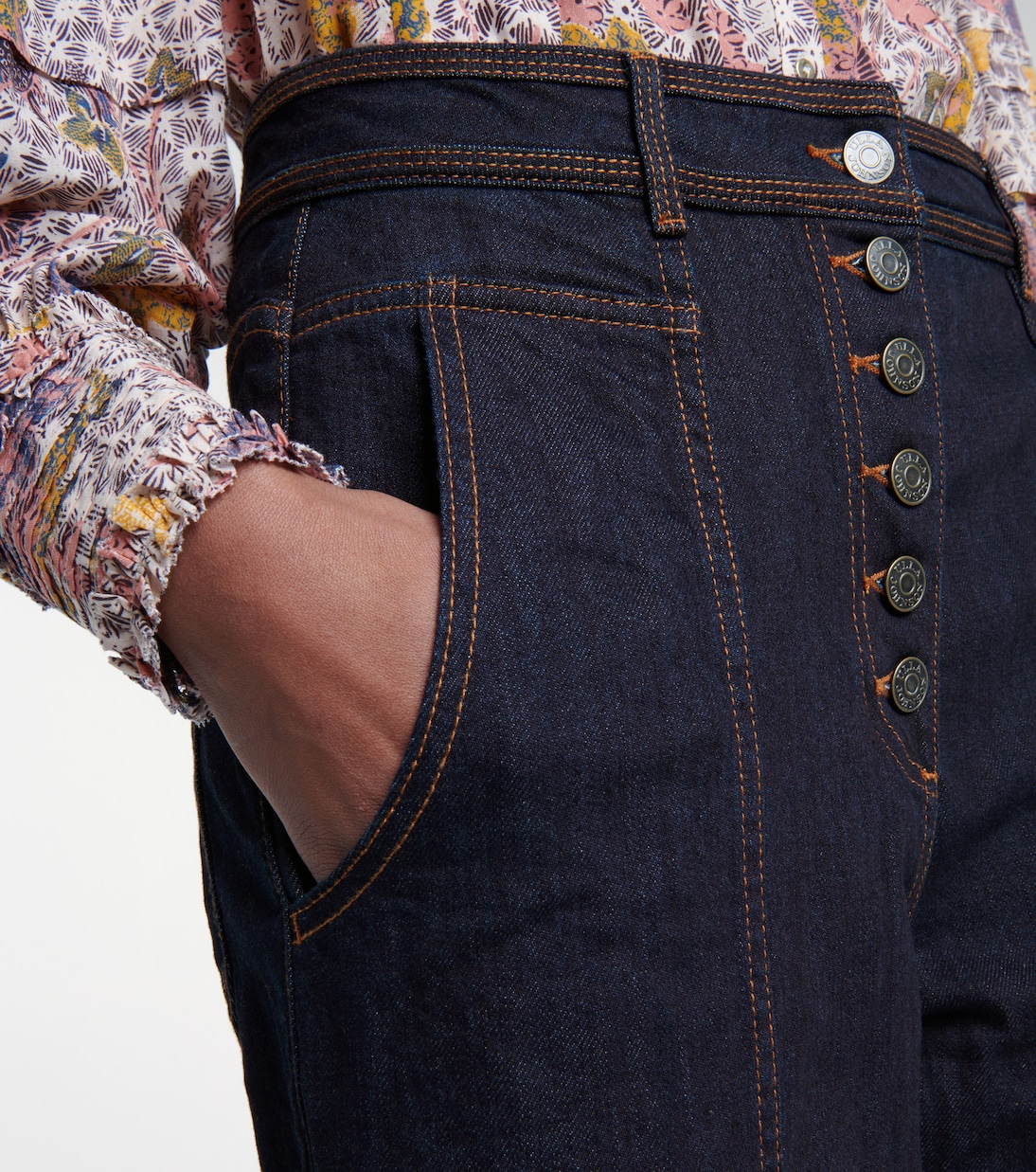 Keaton high-rise tapered jeans | Ulla Johnson