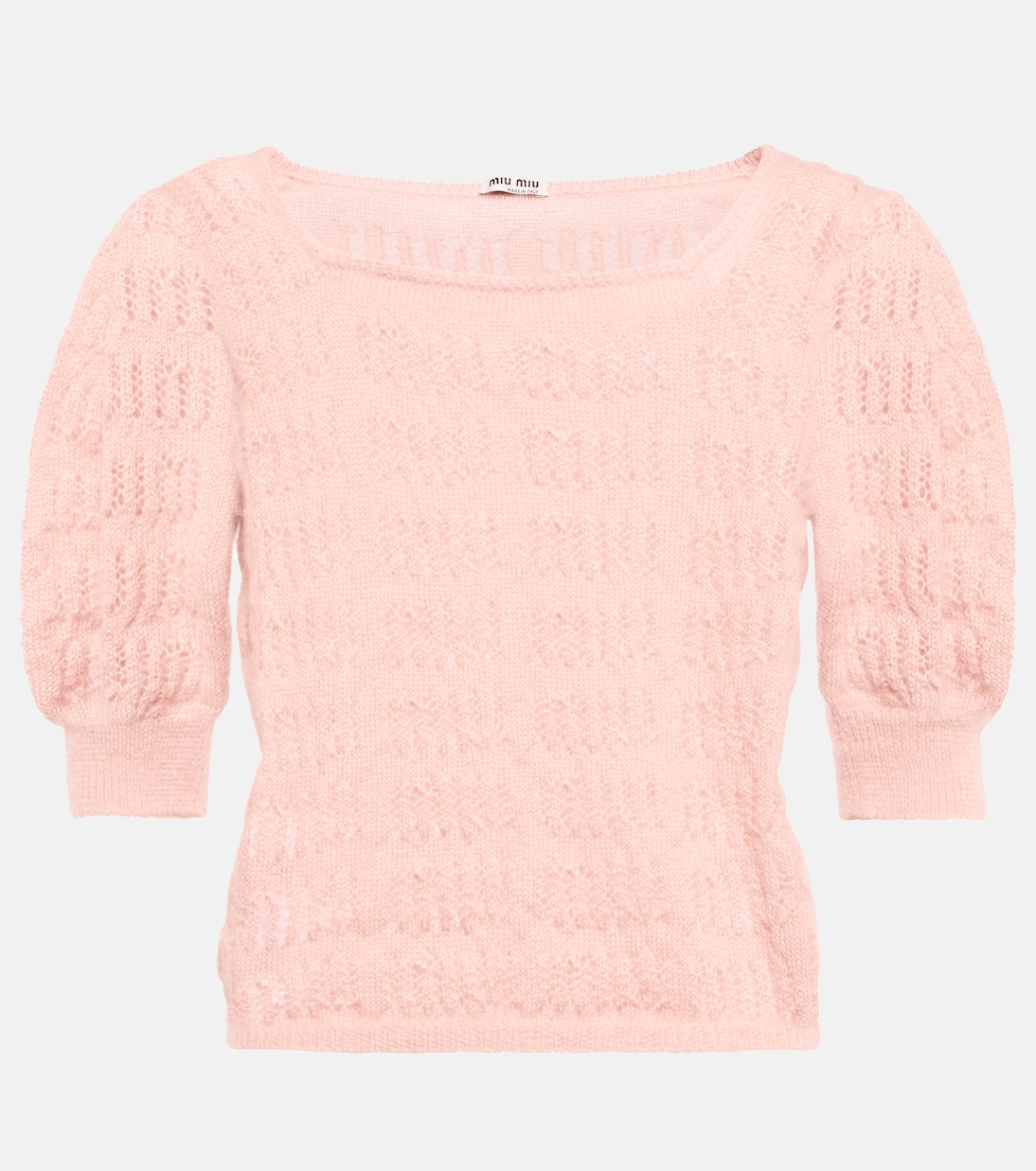 Top in misto mohair | Miu Miu