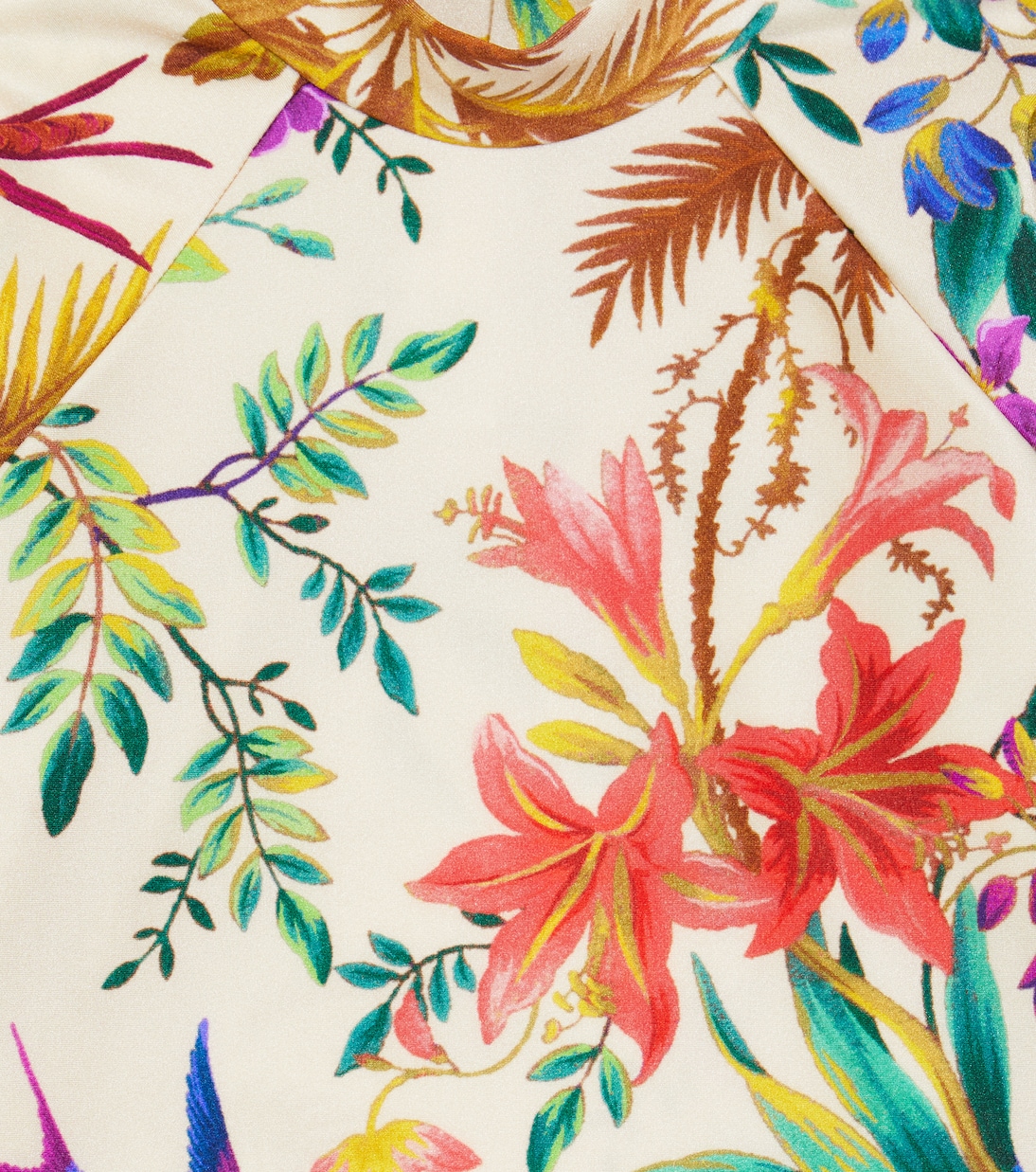 Tropicana Frill floral rashguard | Zimmermann Kids