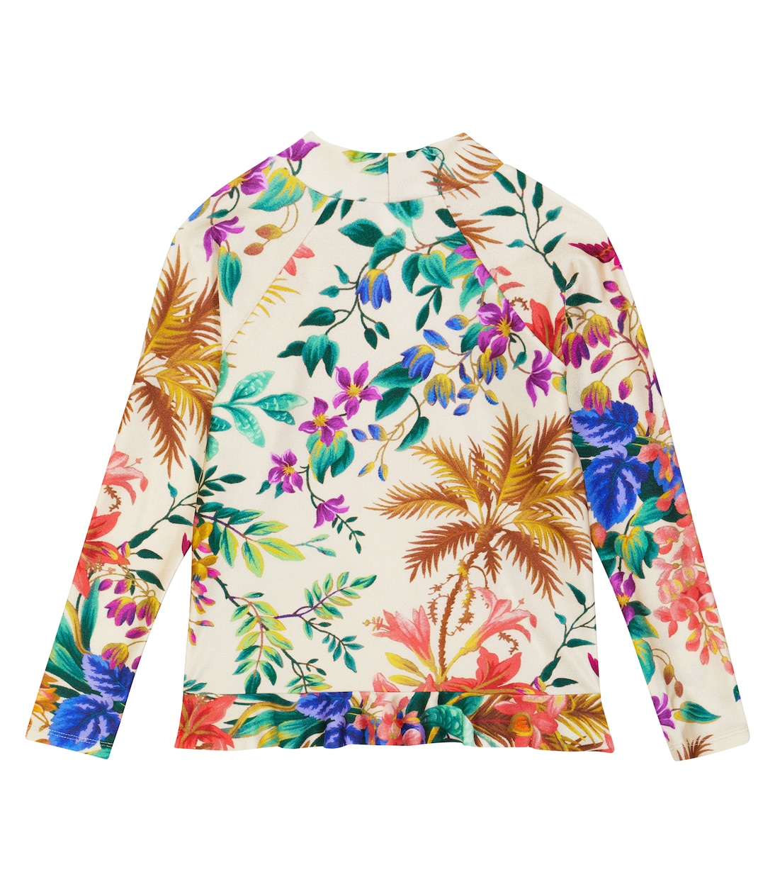 Tropicana Frill floral rashguard | Zimmermann Kids