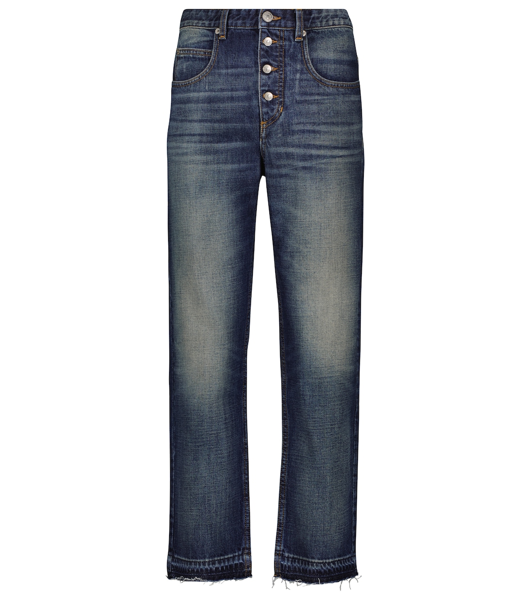 Jeans rectos Belden de tiro alto | Marant Etoile