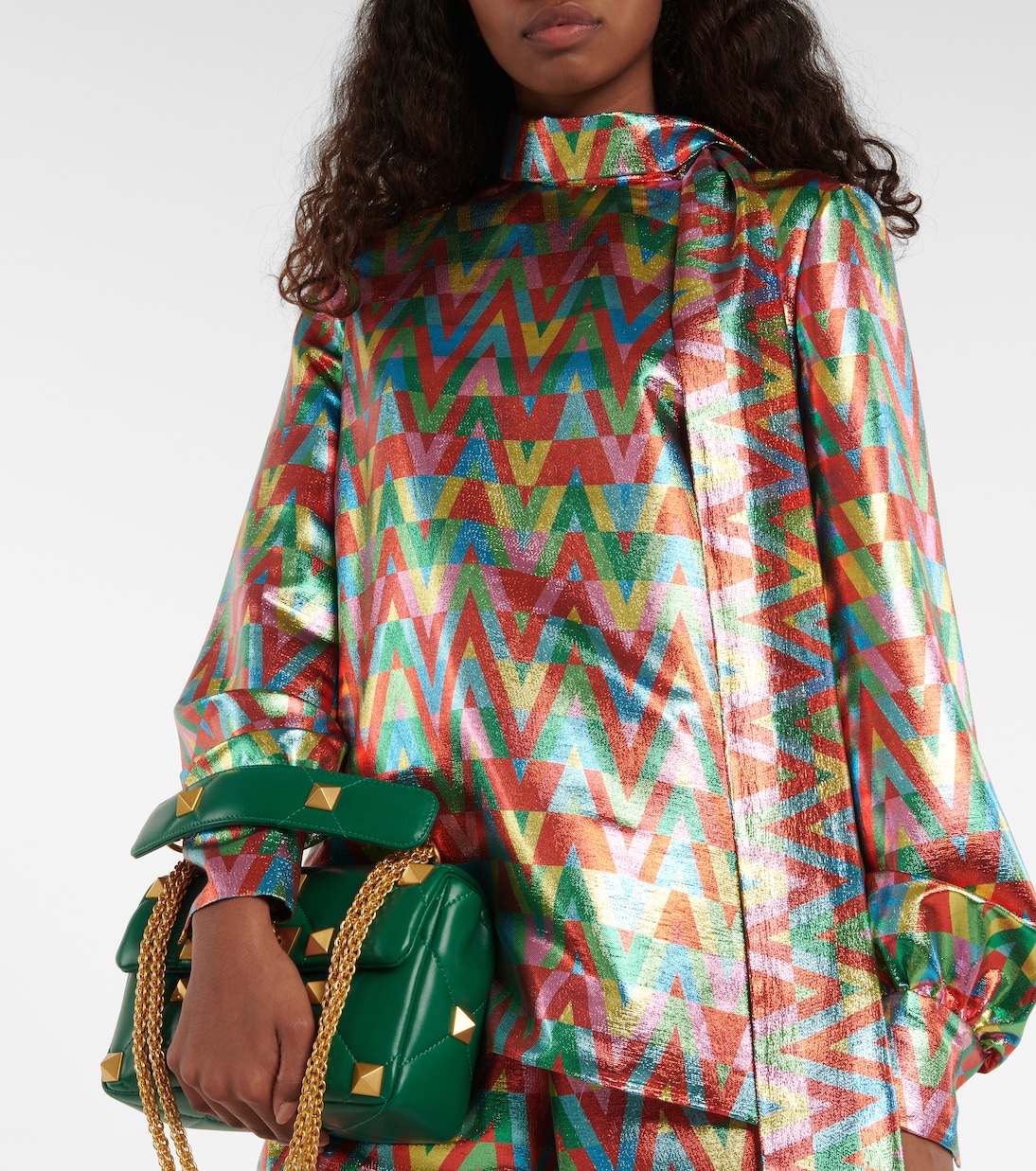 Blusa in jacquard | Valentino