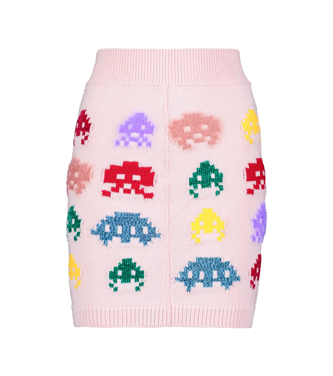 Minifalda de punto en mezcla de lana | Stella McCartney