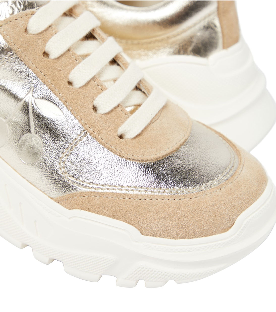 Baskets Jumpy en cuir | Bonpoint