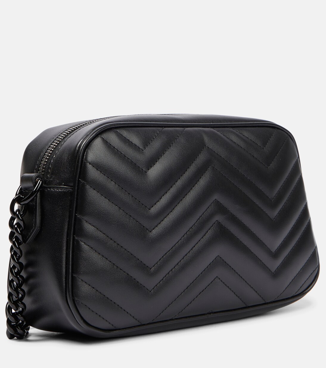 حقيبة كتف من الجلد GG Marmont Small | Gucci