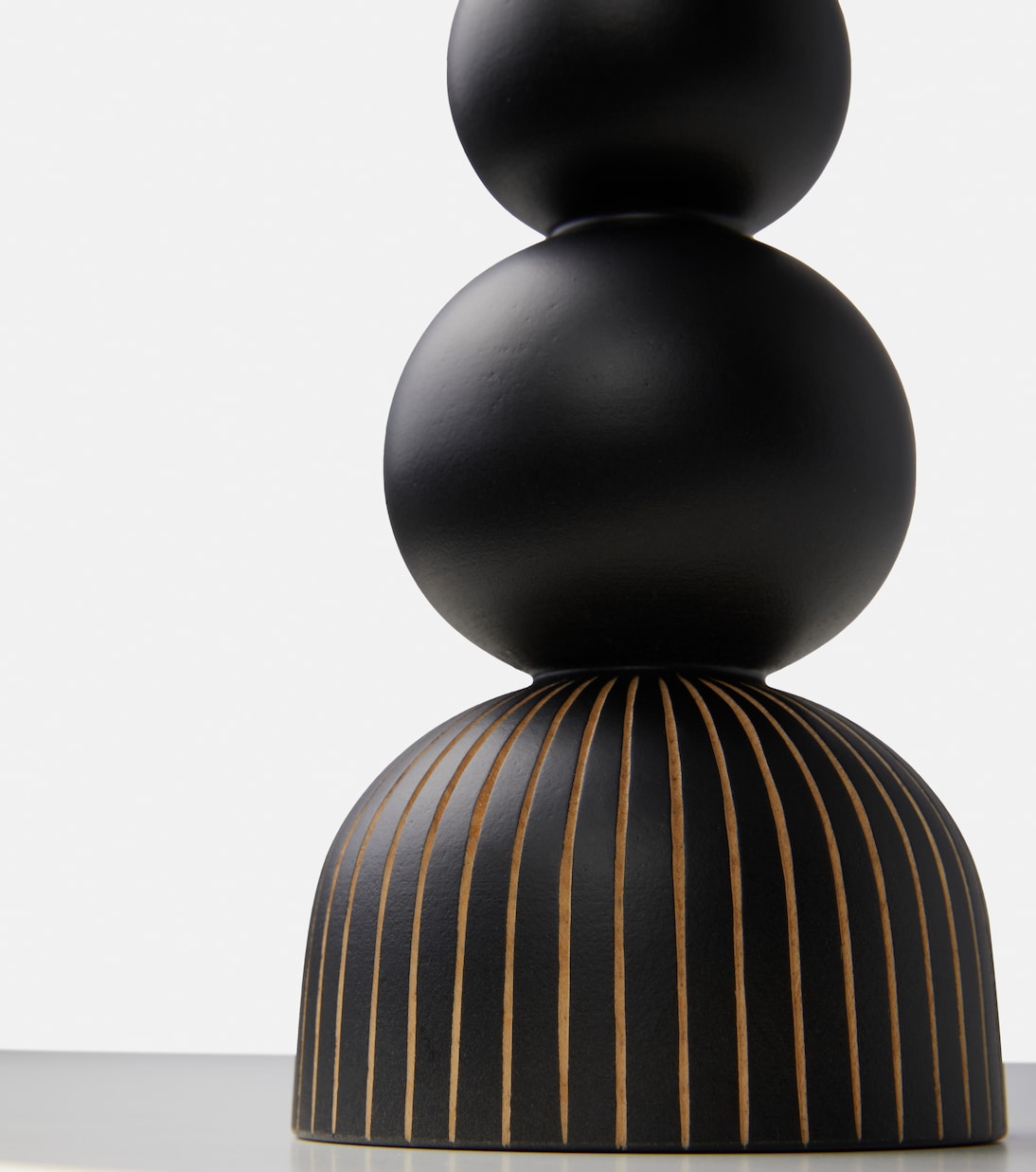 Aurora Large wood candle holder | Zanat