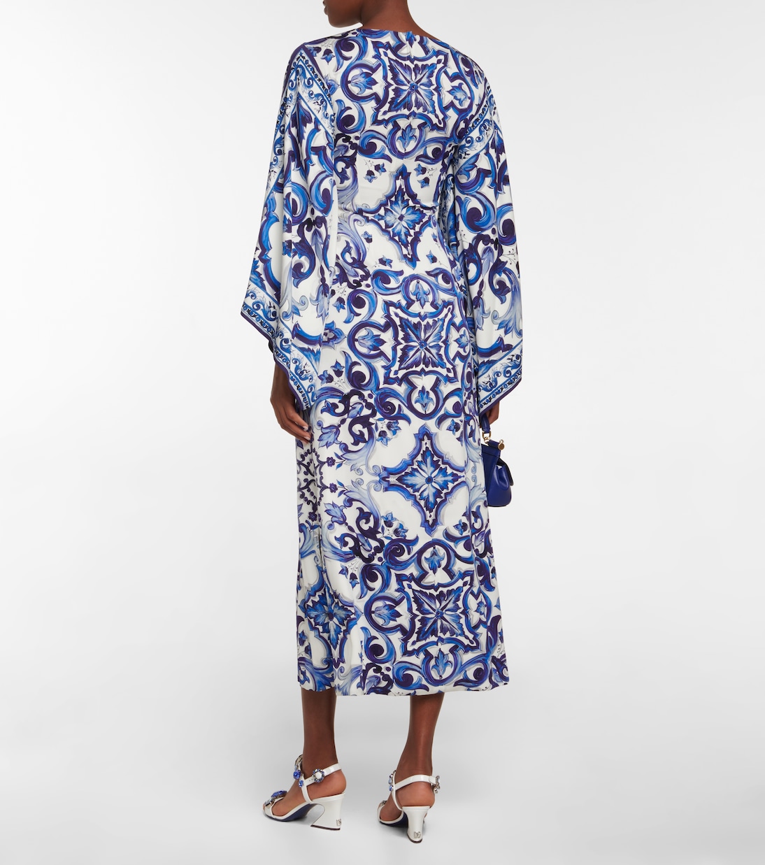 Kaftan aus einem Seidengemisch | Dolce&Gabbana