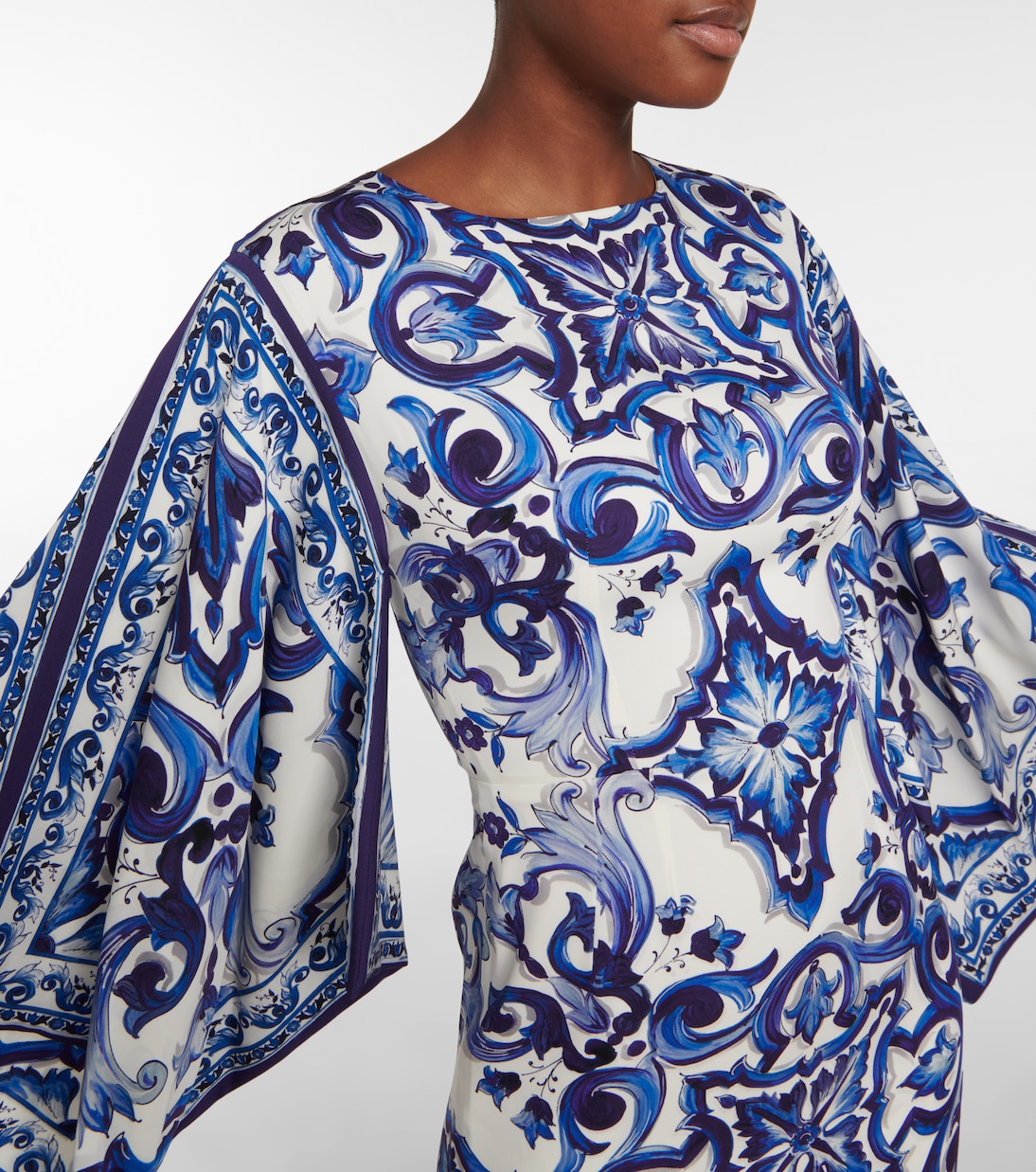 Kaftan aus einem Seidengemisch | Dolce&Gabbana