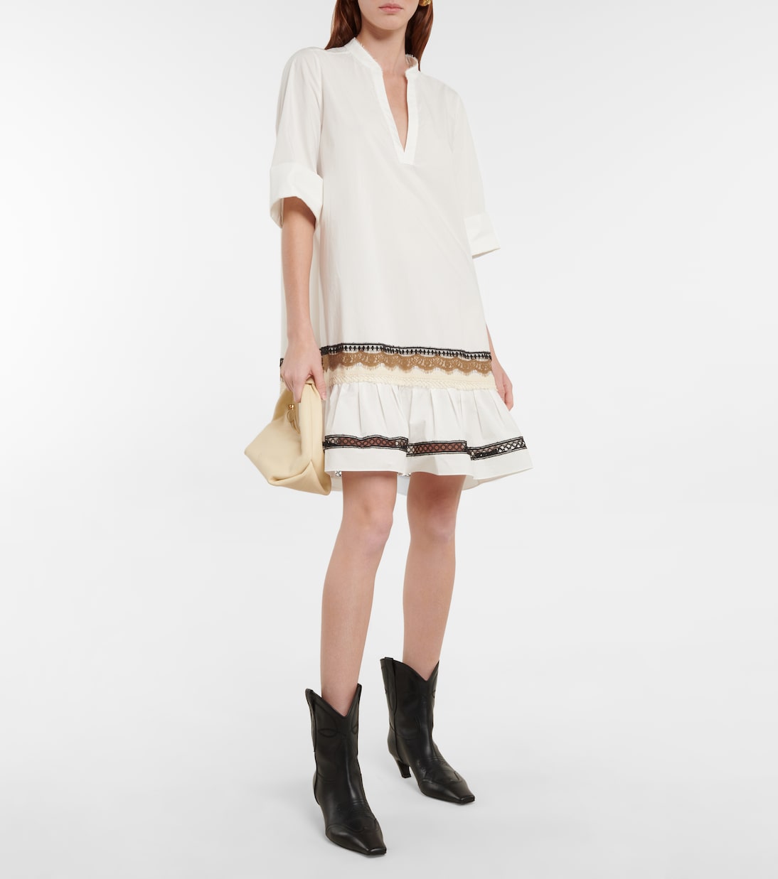 Minikleid aus Baumwolle | Dorothee Schumacher