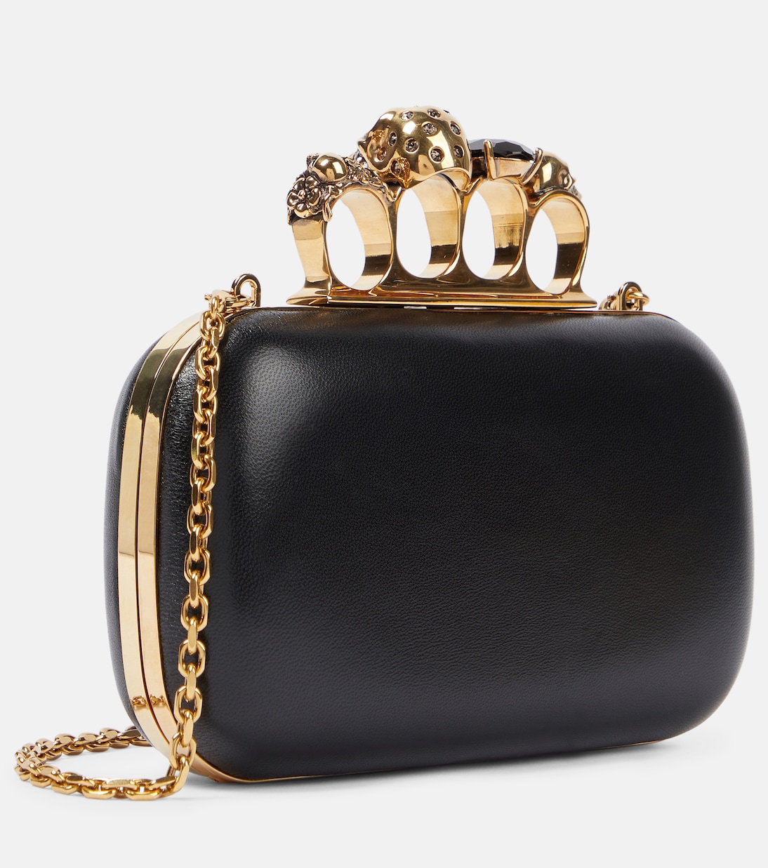 Clutch Knuckle in pelle | McQueen