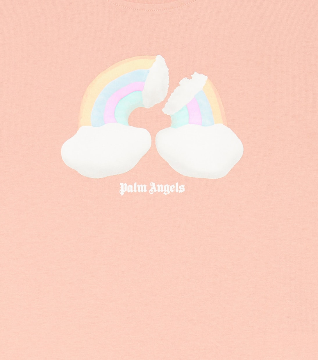 프린트 코튼 저지 티셔츠 | Palm Angels Kids