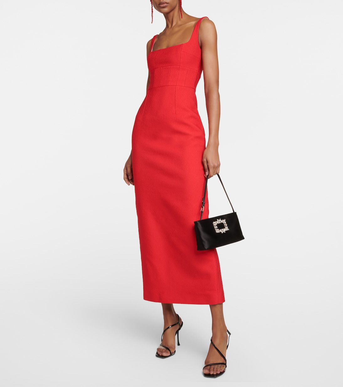 Martel cloqué midi dress | Emilia Wickstead