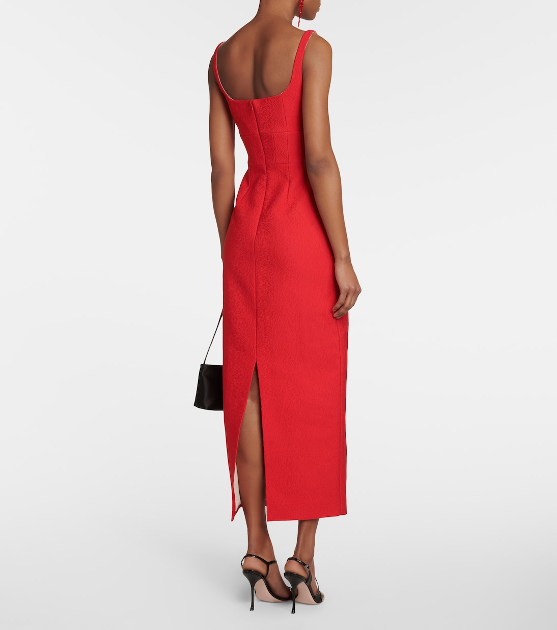 Martel cloqué midi dress | Emilia Wickstead