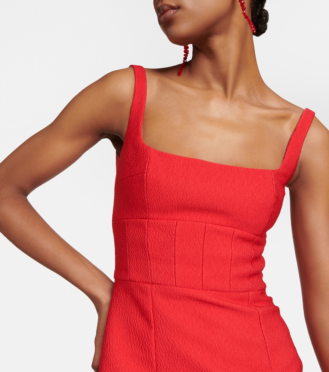 Martel cloqué midi dress | Emilia Wickstead