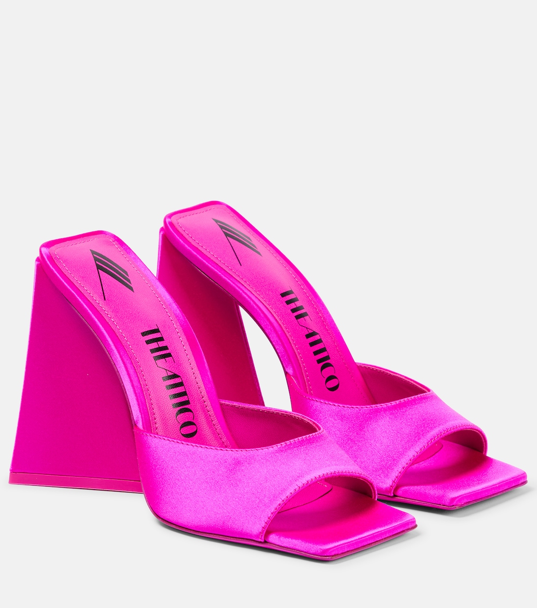 Pink mules shoes sales