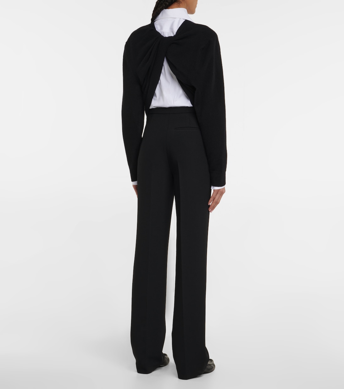 Pantaloni Elia in lana vergine | The Row