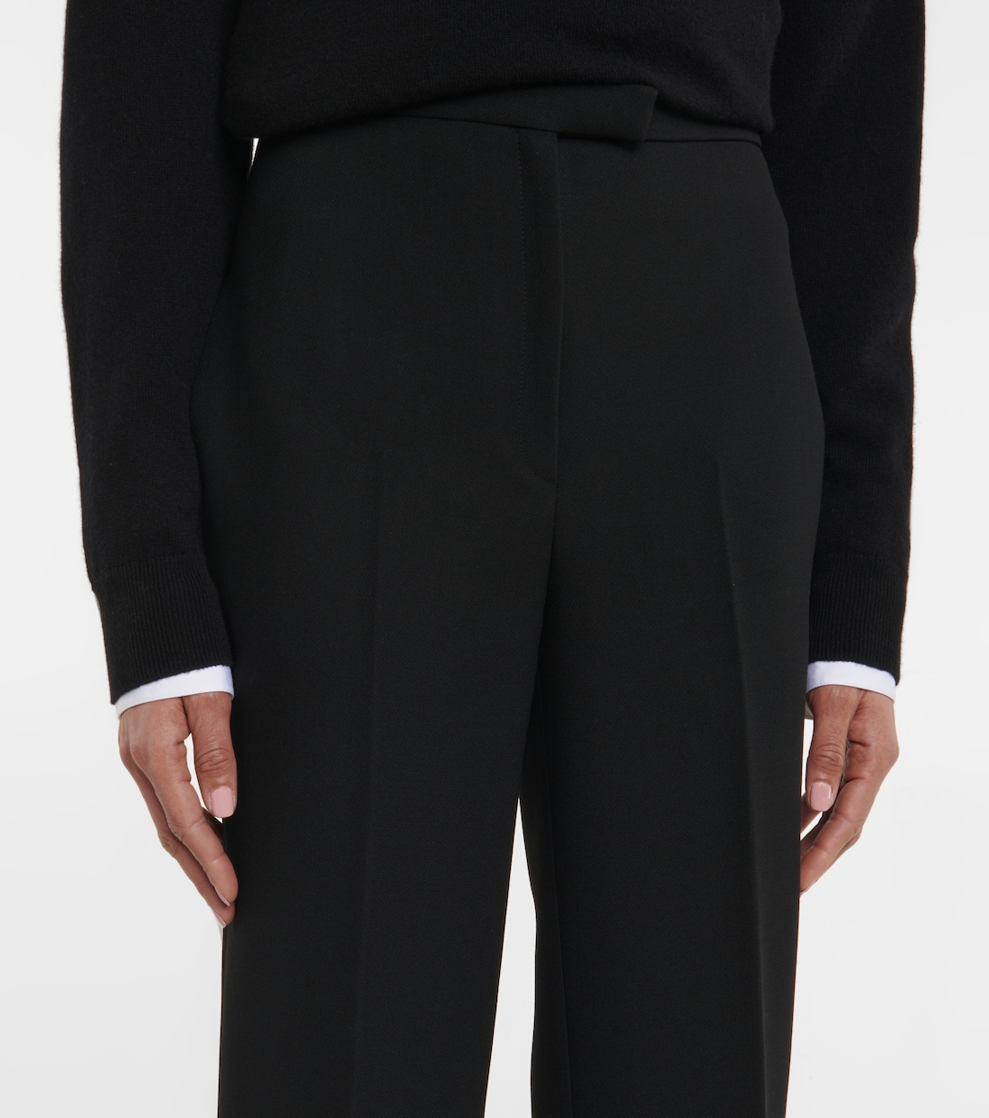Pantaloni Elia in lana vergine | The Row