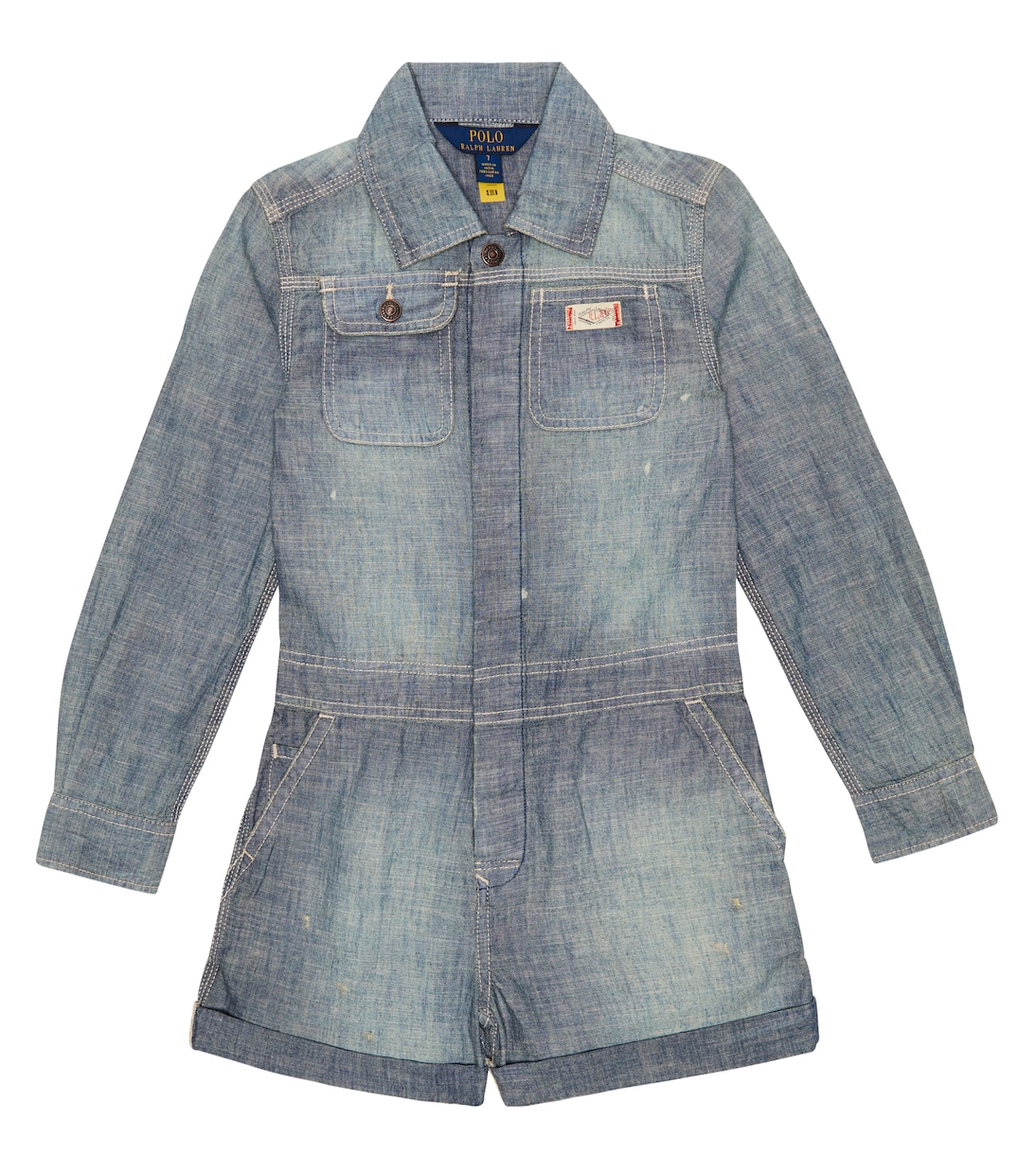 Mono de chambray de algodón | Polo Ralph Lauren Kids
