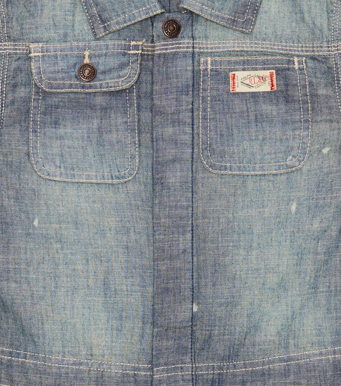 Mono de chambray de algodón | Polo Ralph Lauren Kids