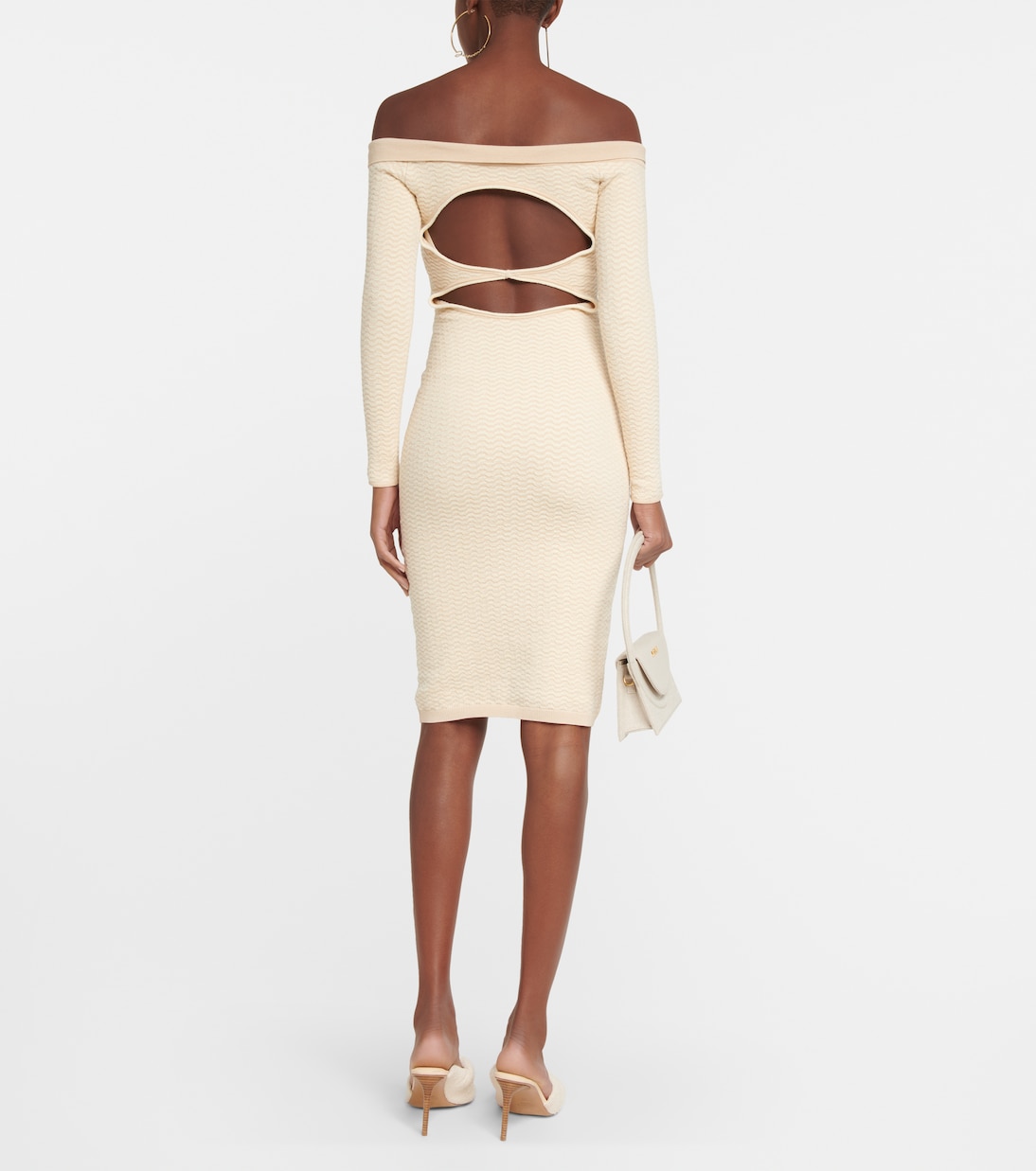 La Robe Pampero cotton-blend midi dress | Jacquemus