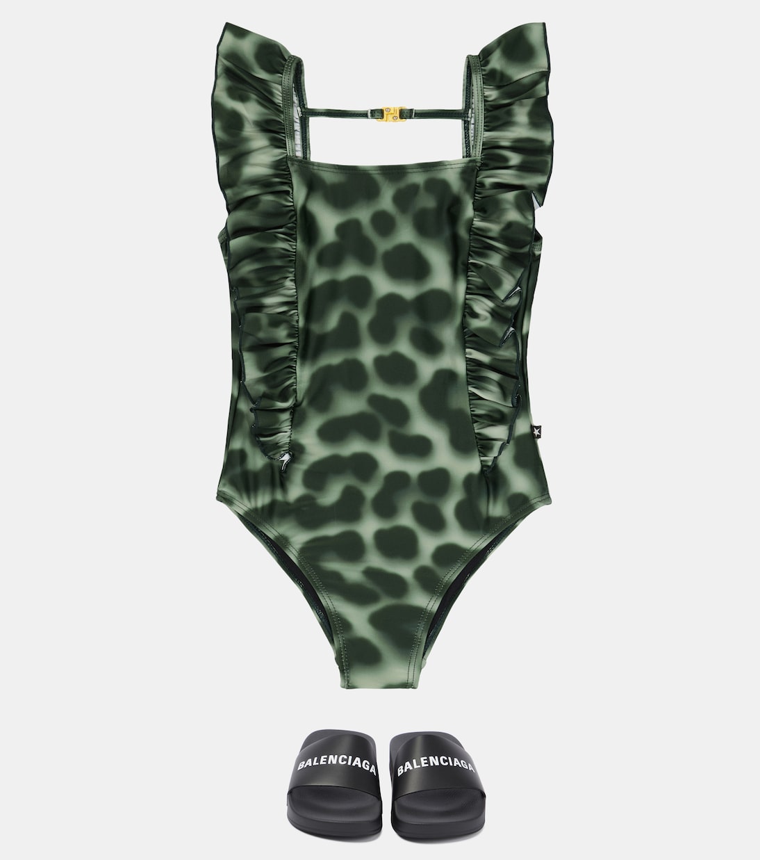 Nathalie leopard-print swimsuit | Molo