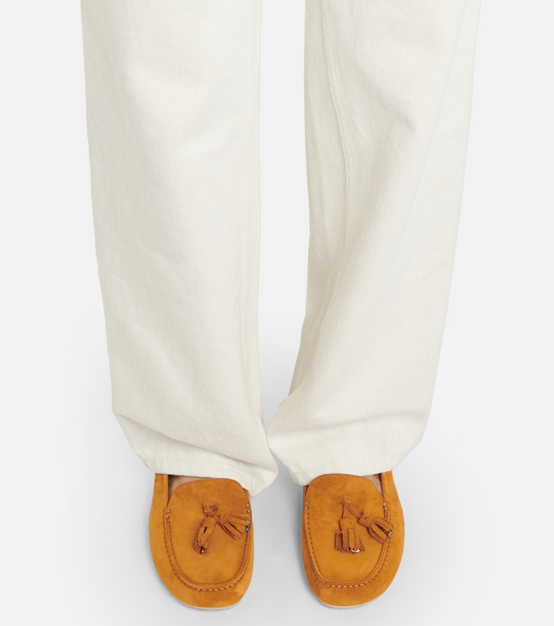 Mocassins Dot Sole en daim | Loro Piana