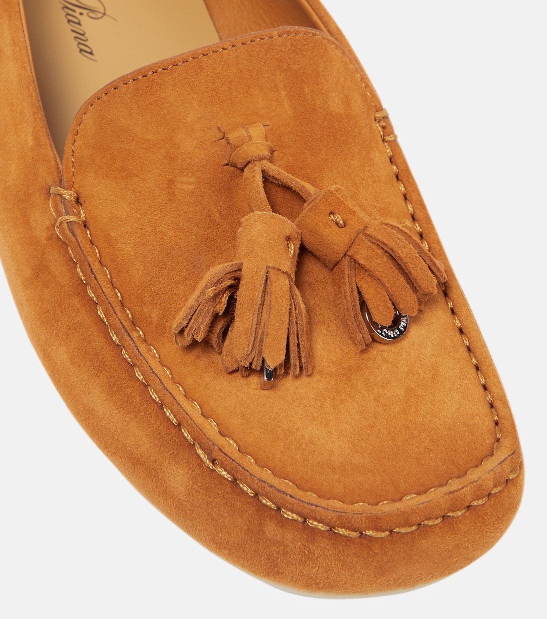 Mocassins Dot Sole en daim | Loro Piana