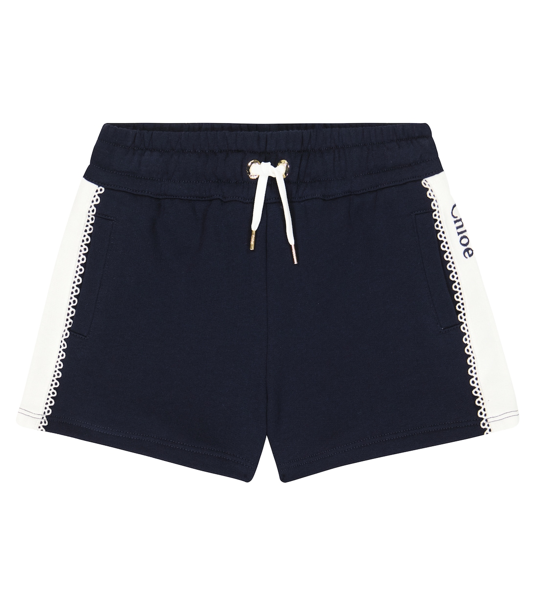 Shorts de algodón bordados | Chloé Kids