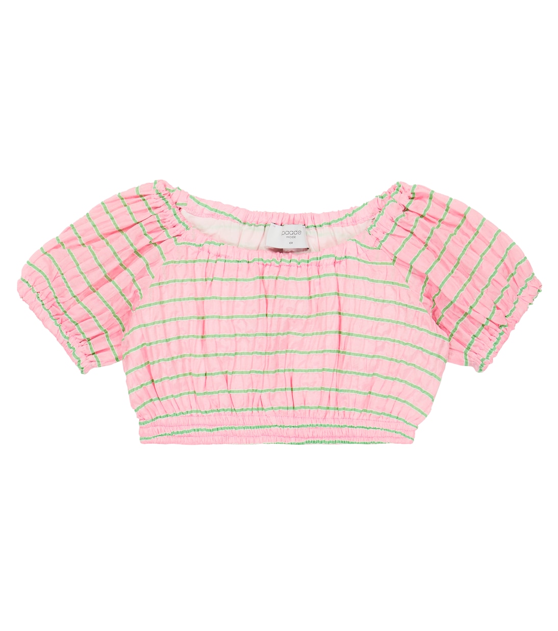 Top Alma rayé en coton mélangé | Paade Mode