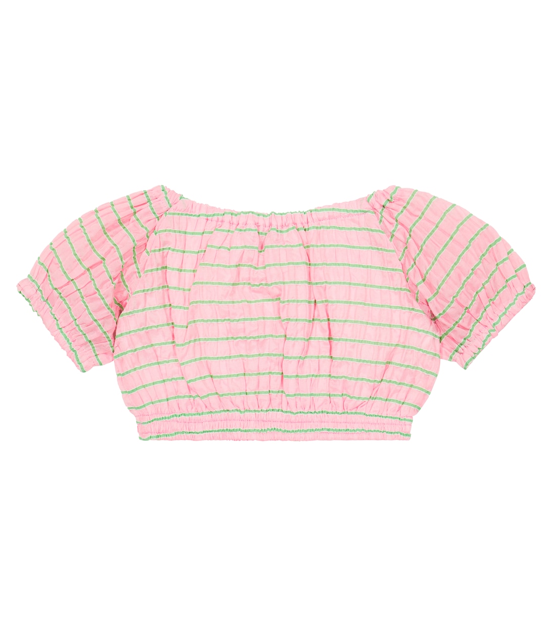 Top Alma rayé en coton mélangé | Paade Mode