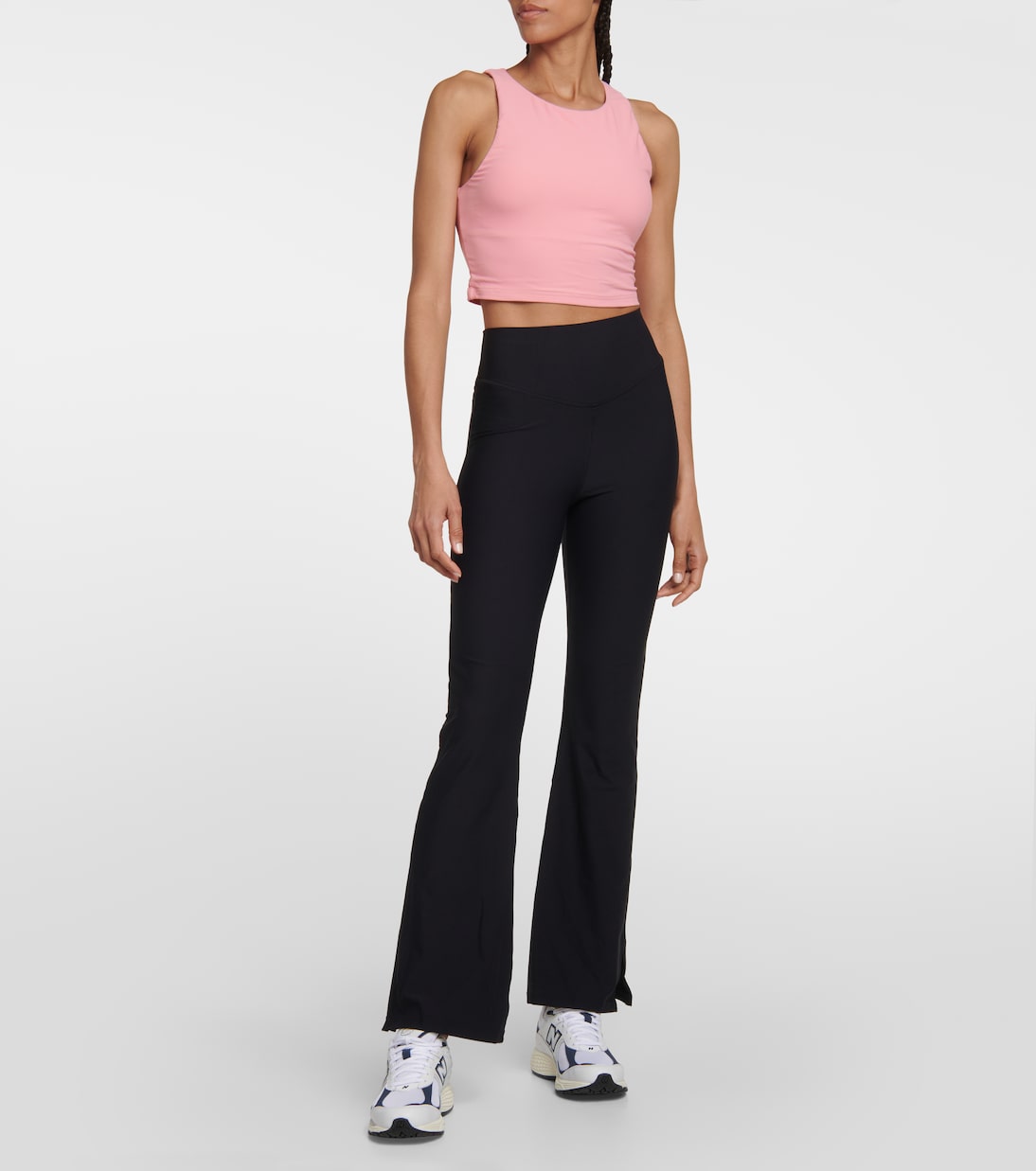 Peached Florence flared sweatpants | The Upside