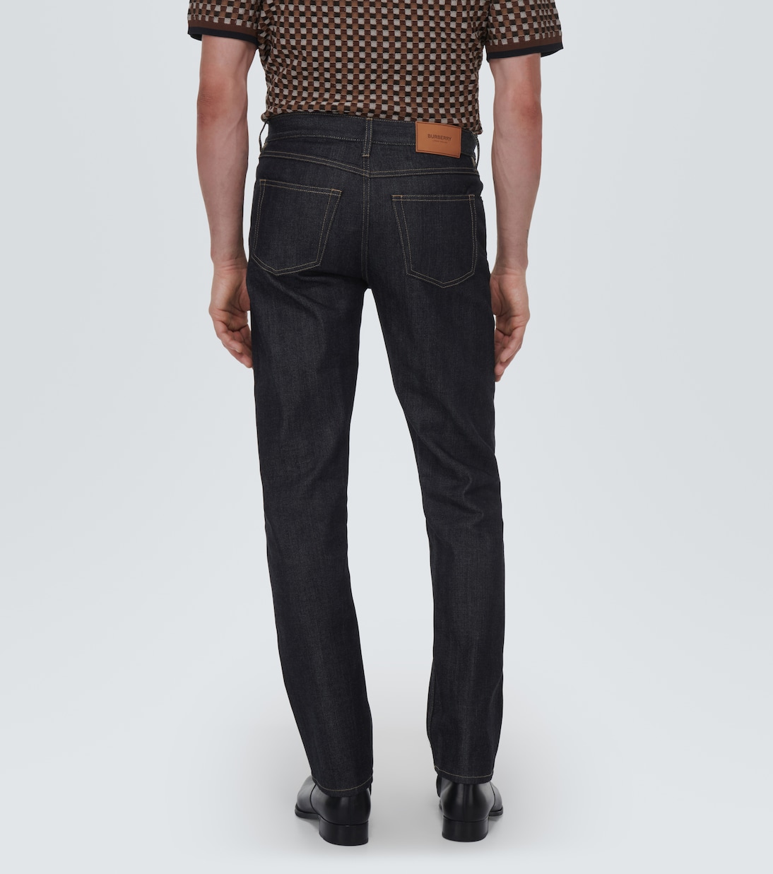 Jeans regular a vita normale | Burberry