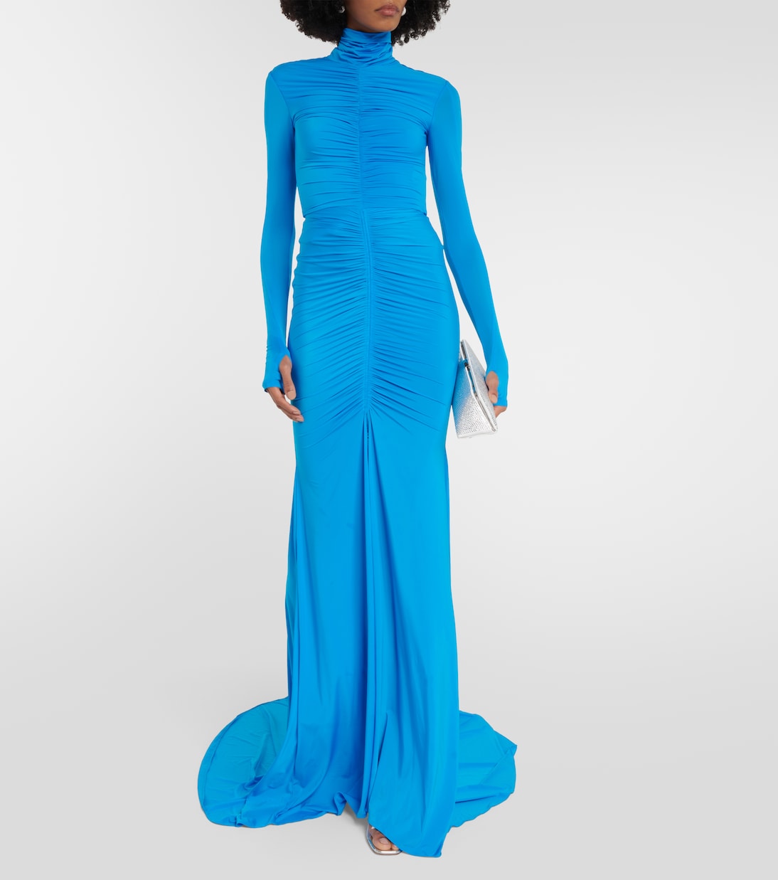 Garner turtleneck gown | Alex Perry