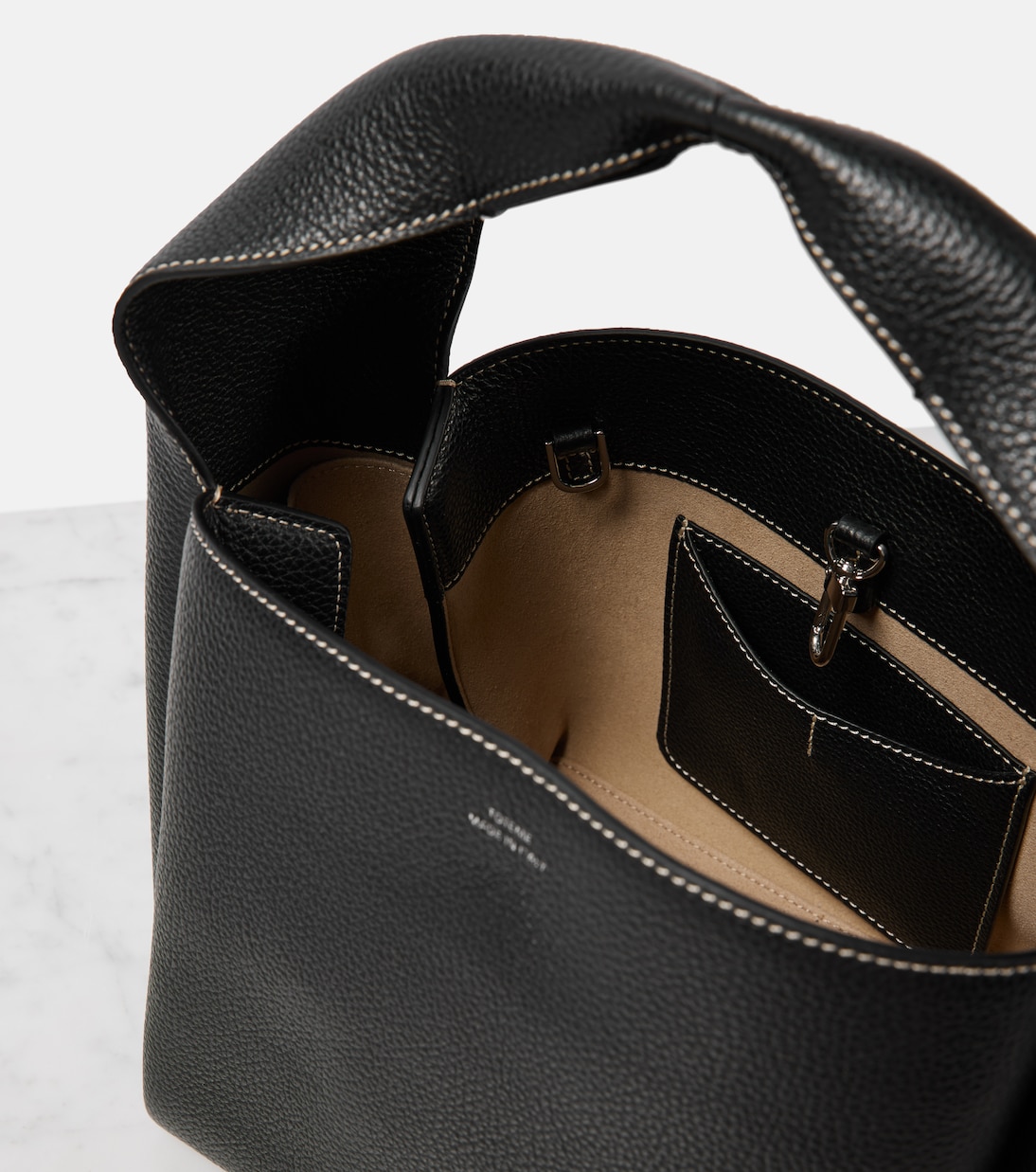 Bucket-Bag aus Leder | Toteme