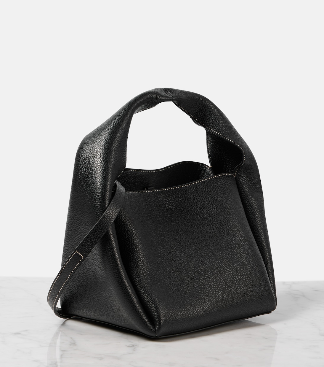 Bucket-Bag aus Leder | Toteme