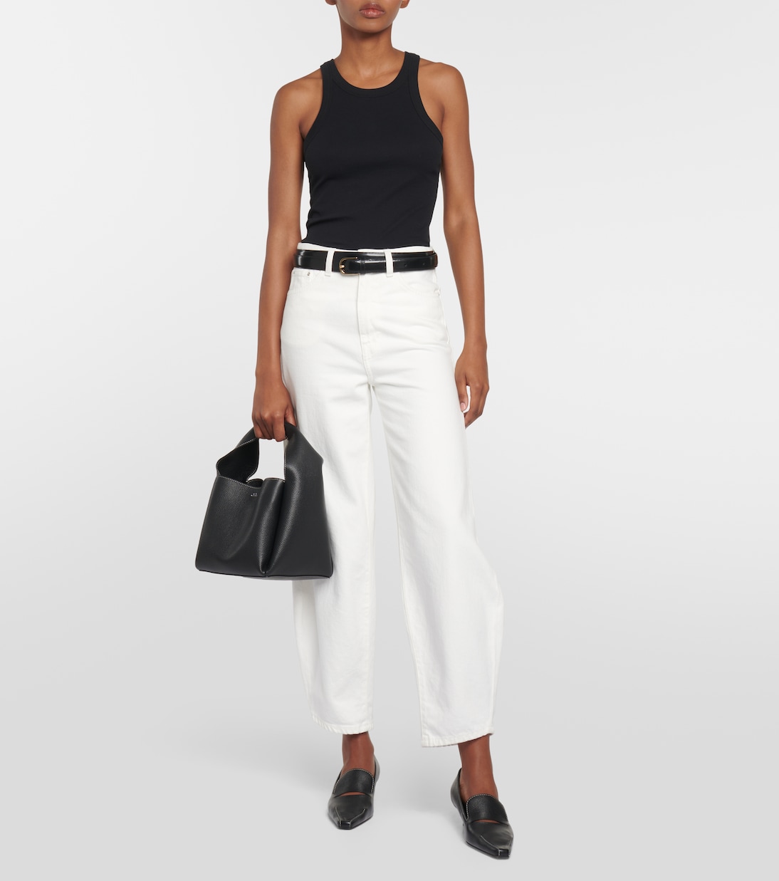 Bucket-Bag aus Leder | Toteme