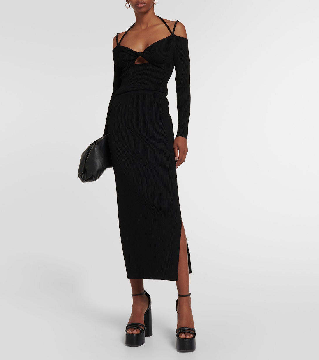 Gonna lunga Kefali in jersey | Altuzarra