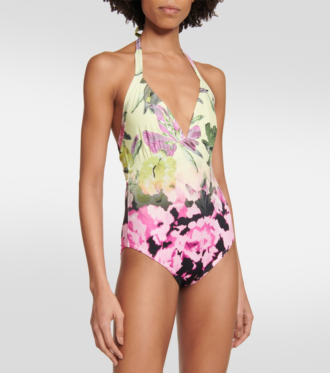 Floral printed swimsuit | Dries Van Noten