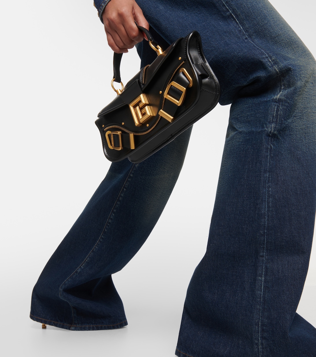 Jeans flared a vita alta | Balmain