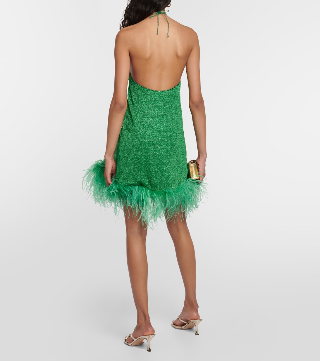 Minikleid Lumière Plumage | Oséree