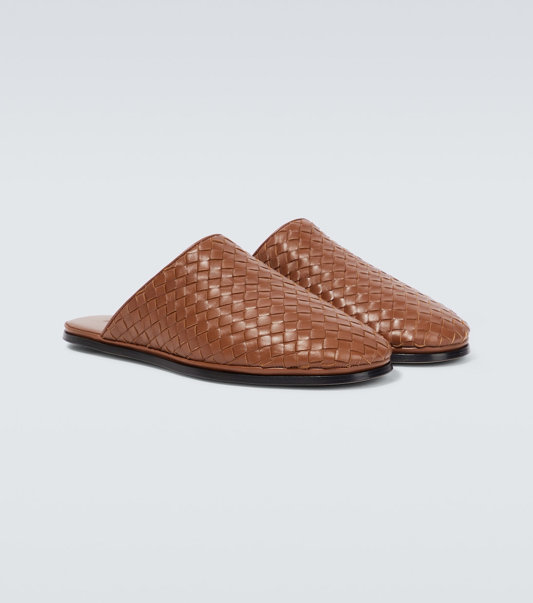 Intrecciato leather slippers | Bottega Veneta