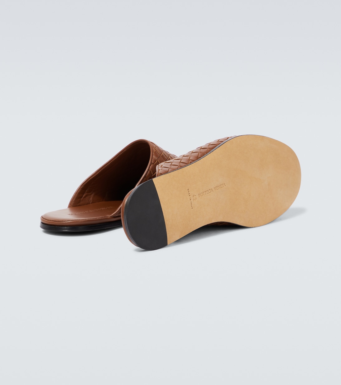 Intrecciato leather slippers | Bottega Veneta