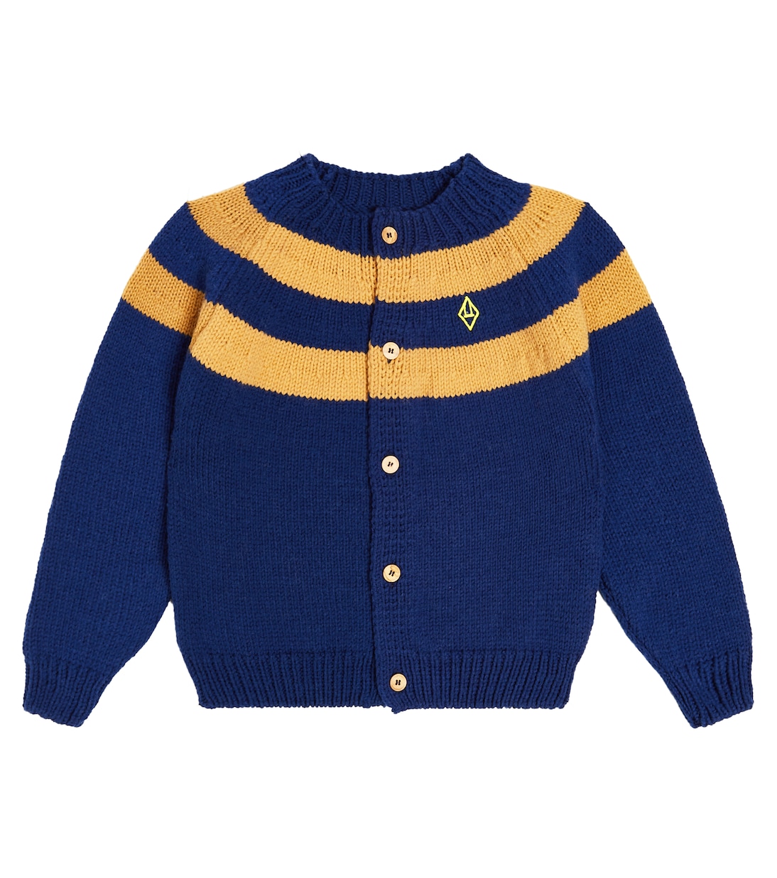 Toucan striped wool cardigan | The Animals Observatory
