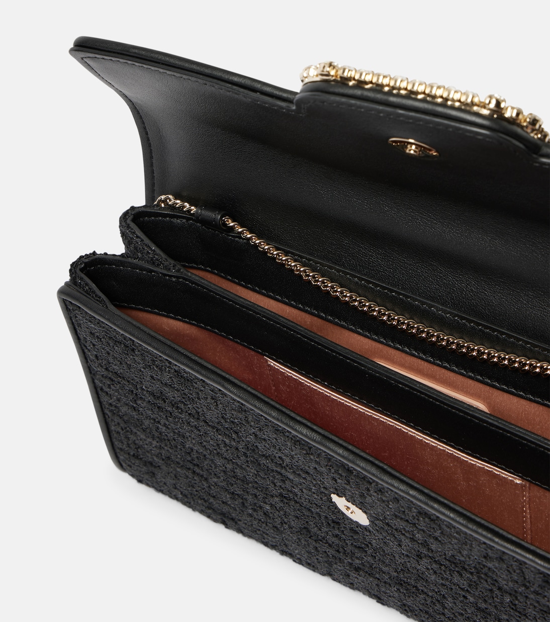 Pochette Bouquet Mini en tweed | Roger Vivier