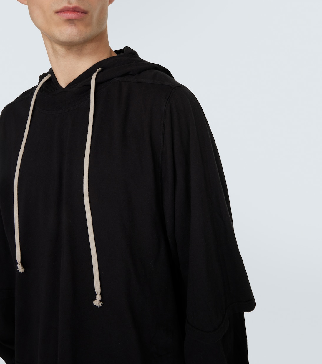 Sudadera Hustler de jersey algodón | DRKSHDW by Rick Owens