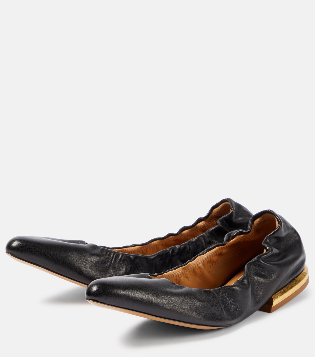 Leather ballet flats | Dries Van Noten