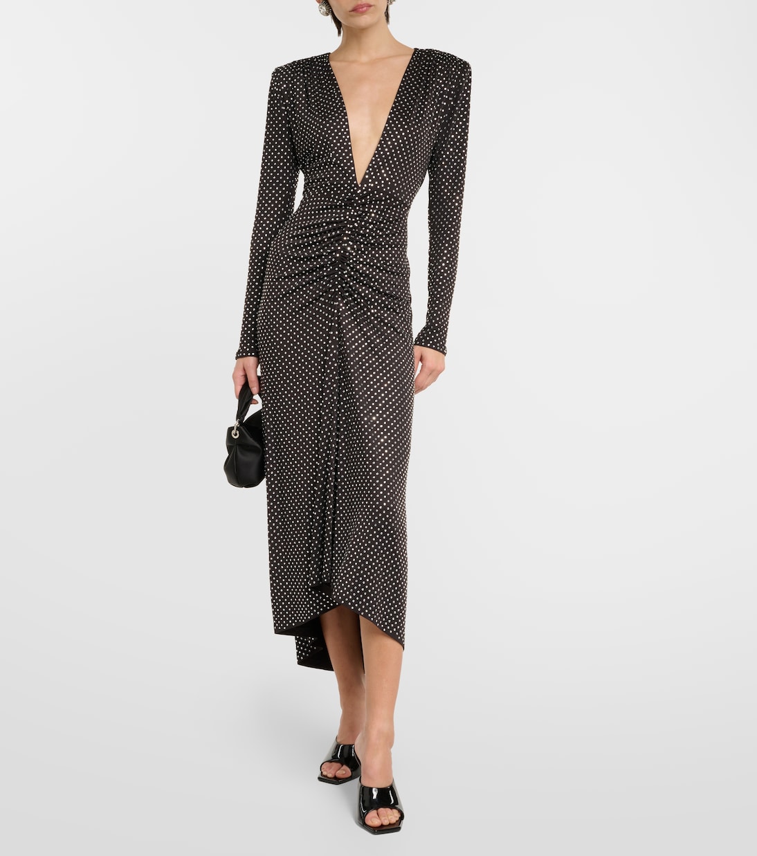 Rhinestone-embellished maxi dress | Veronica Beard