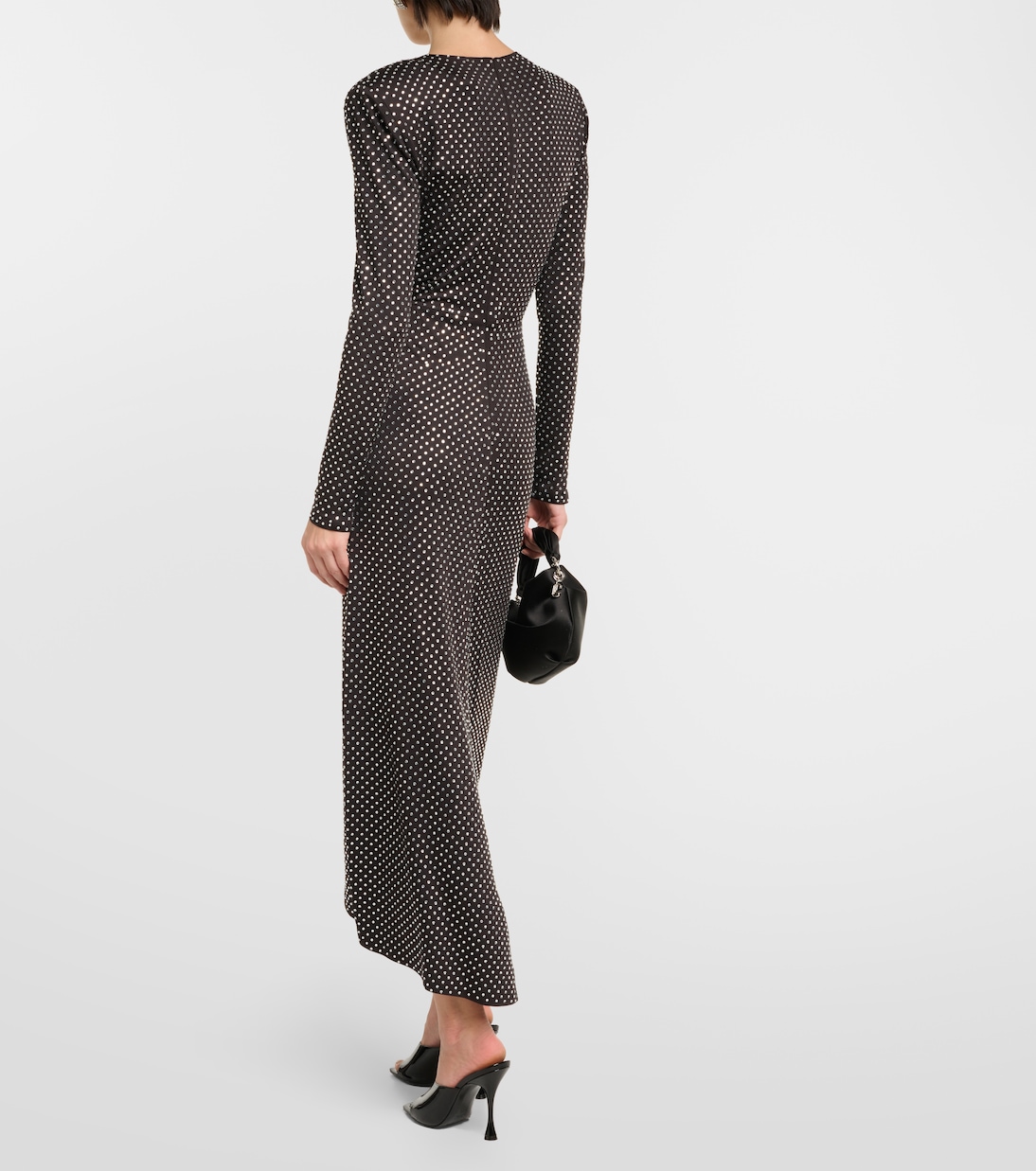 Rhinestone-embellished maxi dress | Veronica Beard