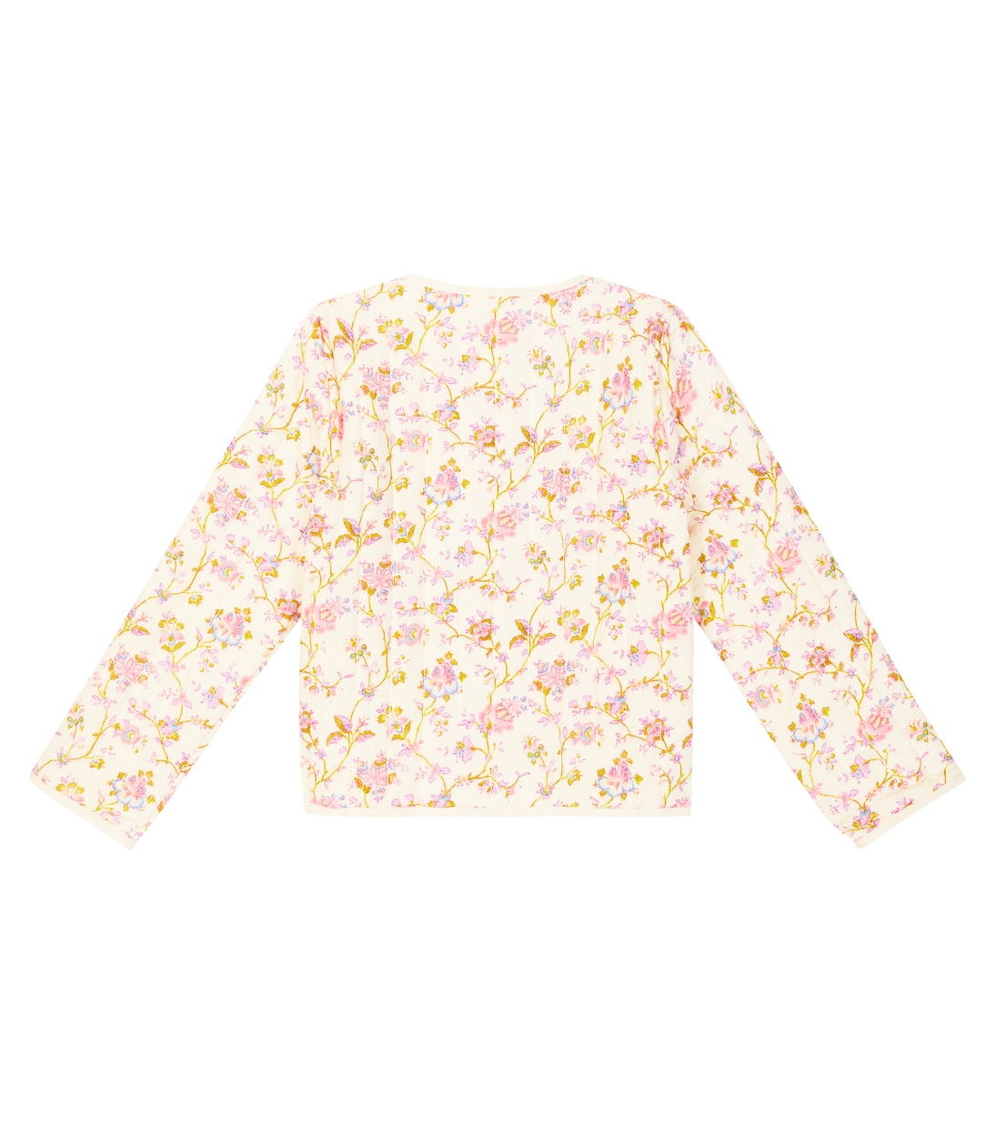 Veste Astrid en coton à fleurs | Louise Misha