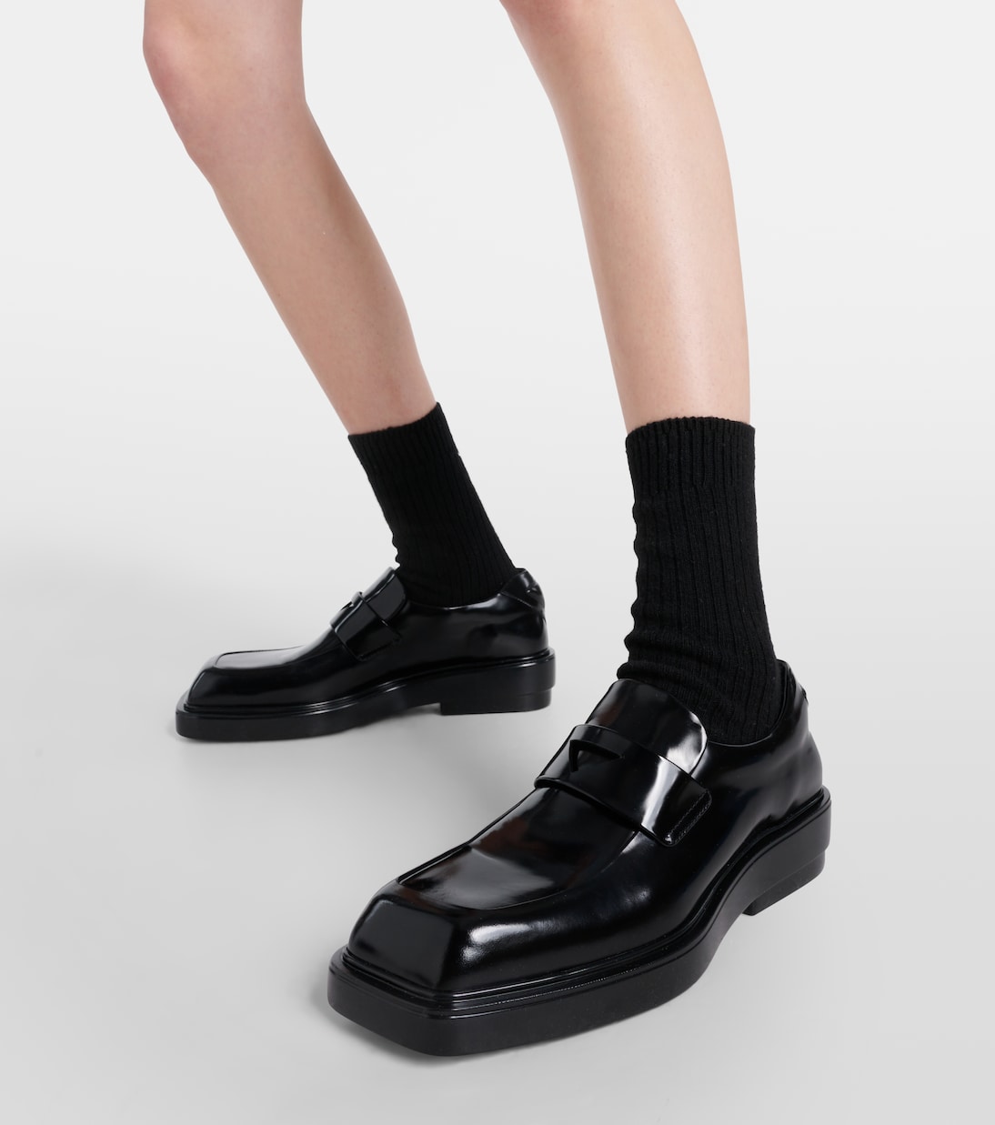 Mocassins en cuir | Prada